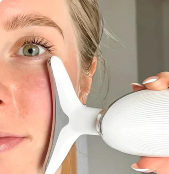 Masaj electric pentru gât și față